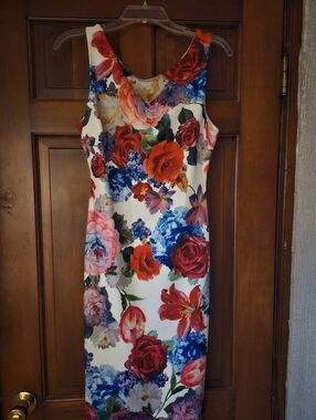 Premier Amour Elegant Floral Dress